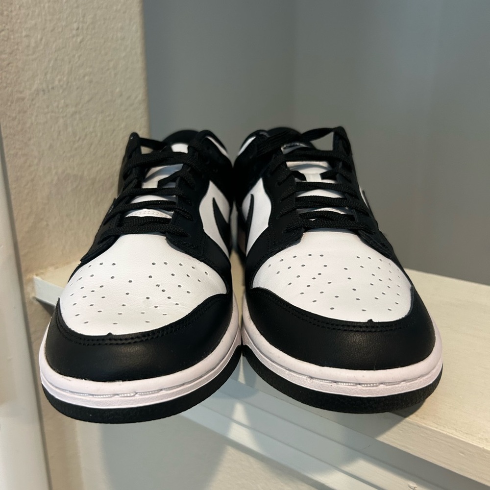 Nike Women's Dunk Low Panda White Black DD1503-101 Shoes Size 12 New - Picture 10 of 10